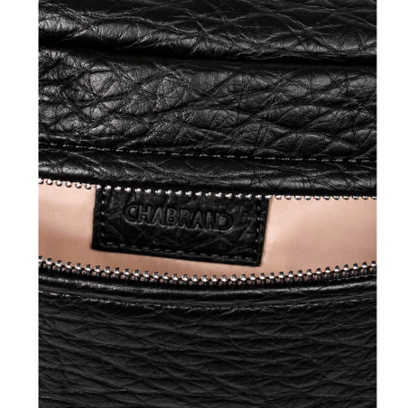 Chabrand Louise Sac Banane Effet Cuir Grainé 12230 Noir ouvert