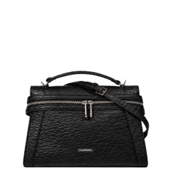 Chabrand Mathilde Sac Porté Main Souple Effet Cuir Grainé12225 Noir