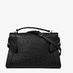 Chabrand Mathilde Sac Porté Main Souple Effet Cuir Grainé12225 Noir dos