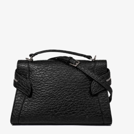 Chabrand Mathilde Sac Porté Main Souple Effet Cuir Grainé12225 Noir dos