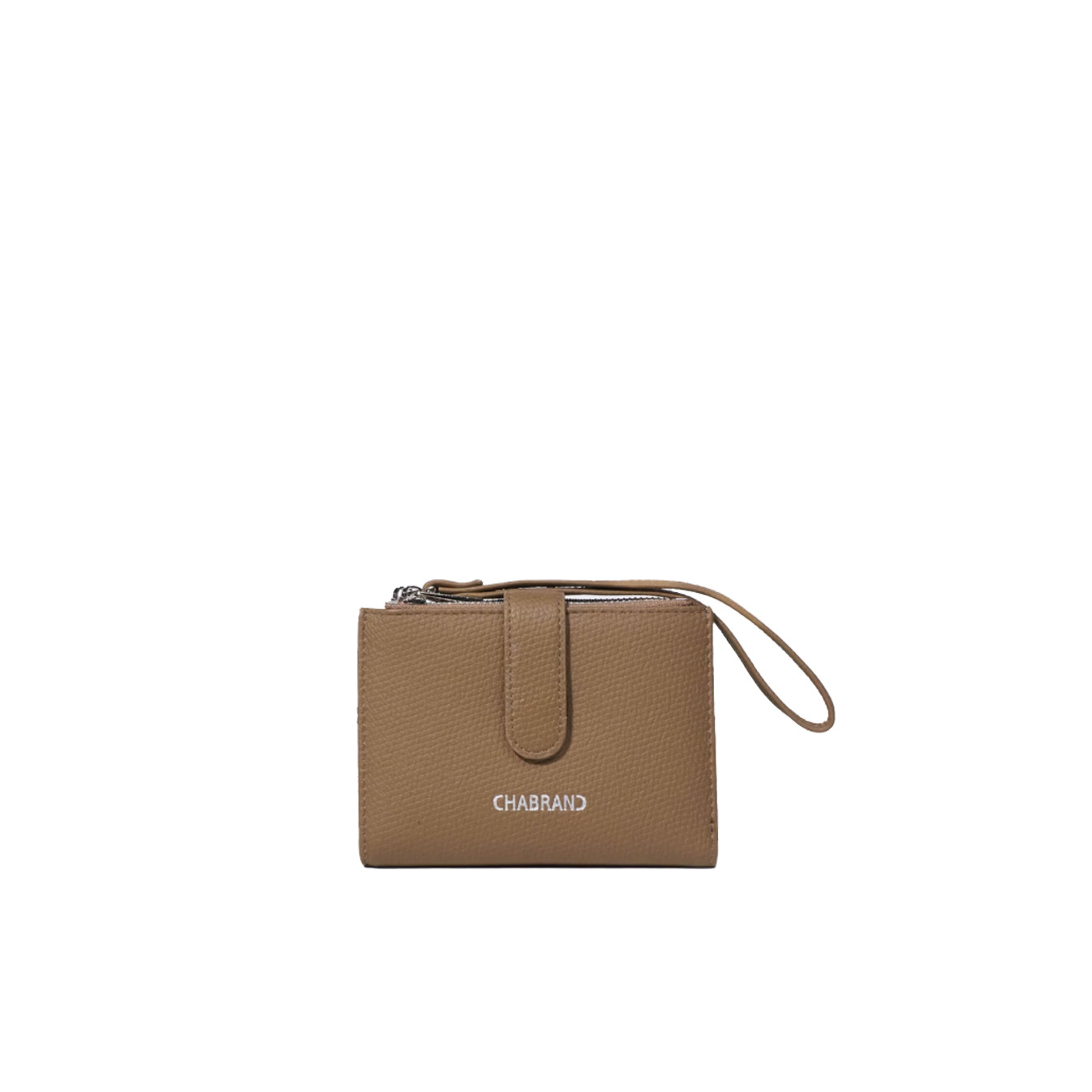 Chabrand Mathilde Portefeuille Effet Cuir Grainé 12462 Marron Clair
