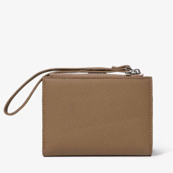 Chabrand Mathilde Portefeuille Effet Cuir Grainé 12462 Marron Clair