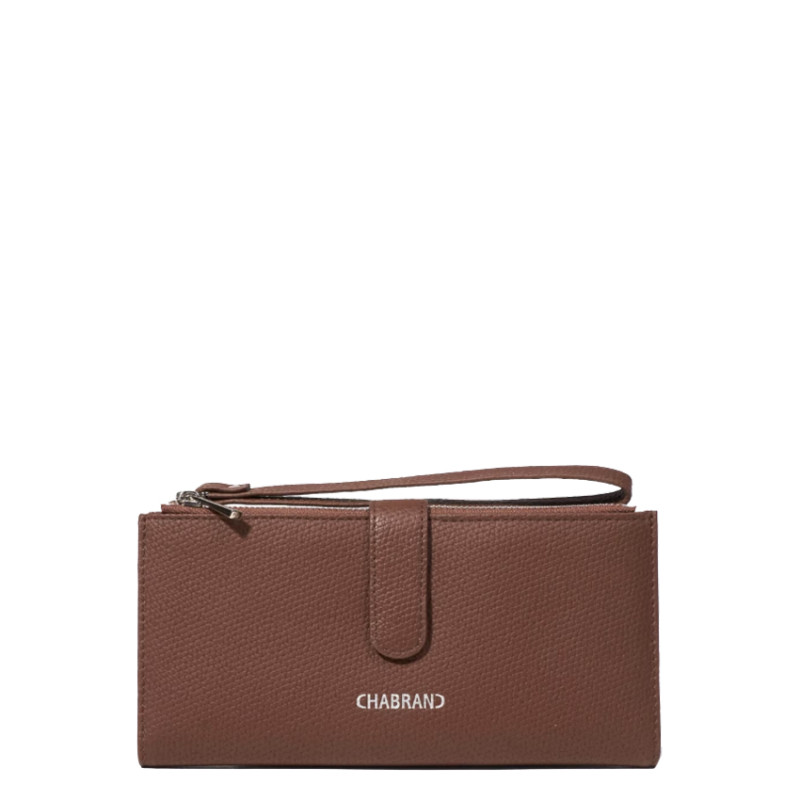 Chabrand Mathilde Tout-En-Un Effet Cuir Grainé 12463 Marron Foncé