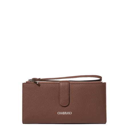 Chabrand Mathilde Tout-En-Un Effet Cuir Grainé 12463 Marron Foncé