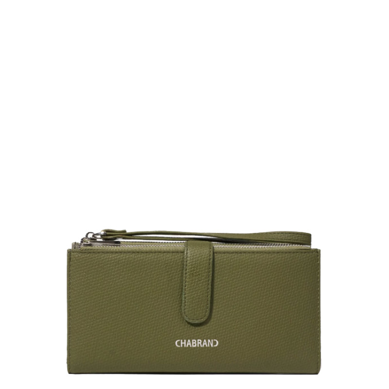 Chabrand Mathilde All-in-One Grainy Leather Effect 12463 Khaki