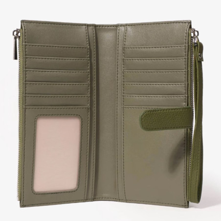 Chabrand Mathilde All-in-One Grainy Leather Effect 12463 Khaki