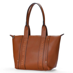 Mac Alyster Abrielle Basic A4 Shopping Bag Cognac