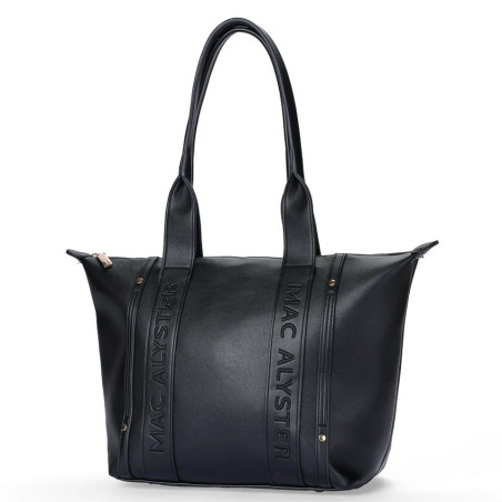 Mac Alyster Abrielle Basic A4 Shopping Bag Black