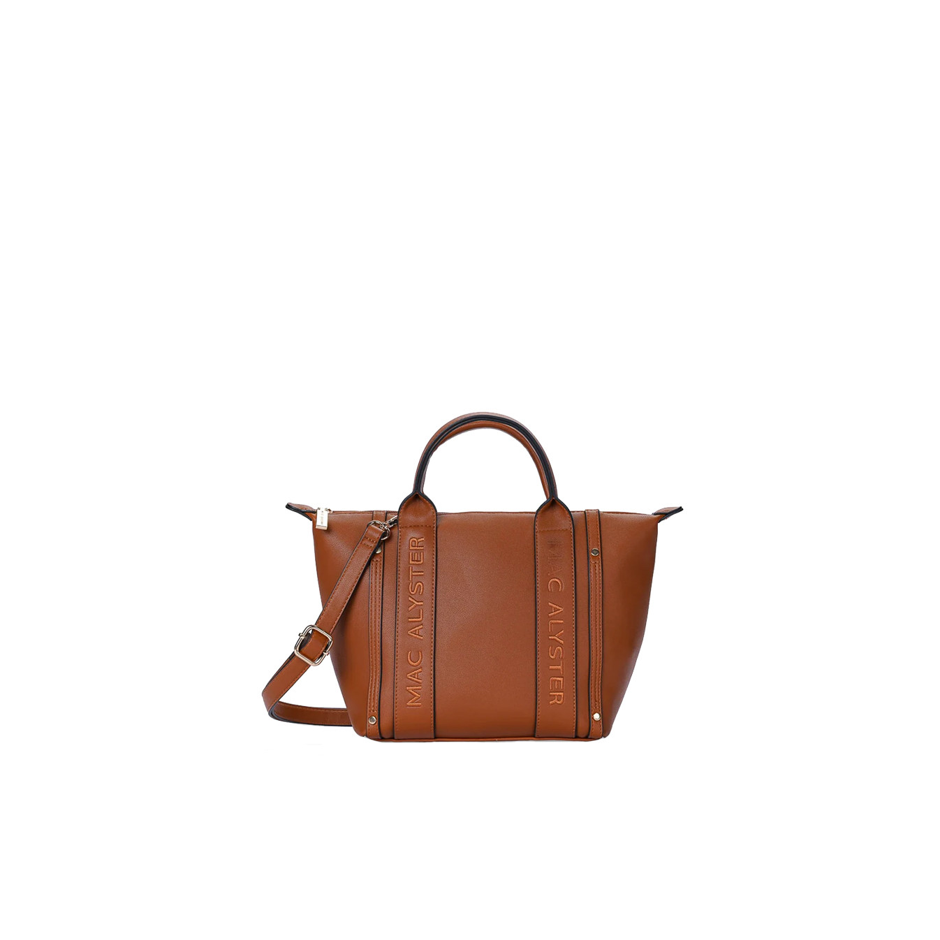Mac Alyster Abrielle Basic Sac Porté Main Cognac