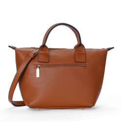 Mac Alyster Abrielle Basic Sac Porté Main Cognac