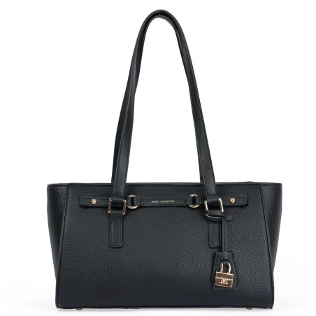Mac Alyster Arty Grand Sac Baguette Noir face