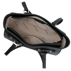 Mac Alyster Arty Grand Sac Baguette Noir ouvert