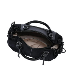 Mac Alyster Captivante Sac Bowling Noir ouvert