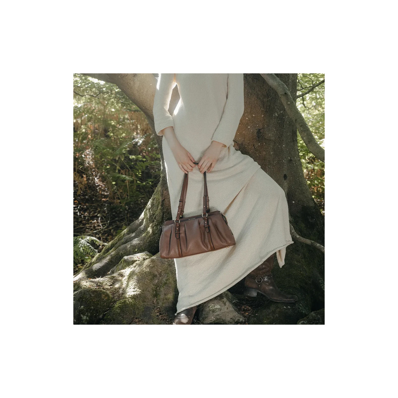 Mac Alyster Cold Grand Sac Baguette & Shopping Chocolat