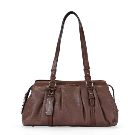 Mac Alyster Cold Grand Sac Baguette & Shopping Chocolat face