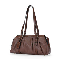 Mac Alyster Cold Grand Sac Baguette & Shopping Chocolat côté