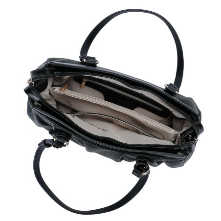 Mac Alyster Cold Grand Sac Baguette & Shopping Noir ouvert