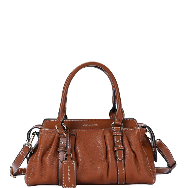 Mac Alyster Cold Sac Porté Main Cognac