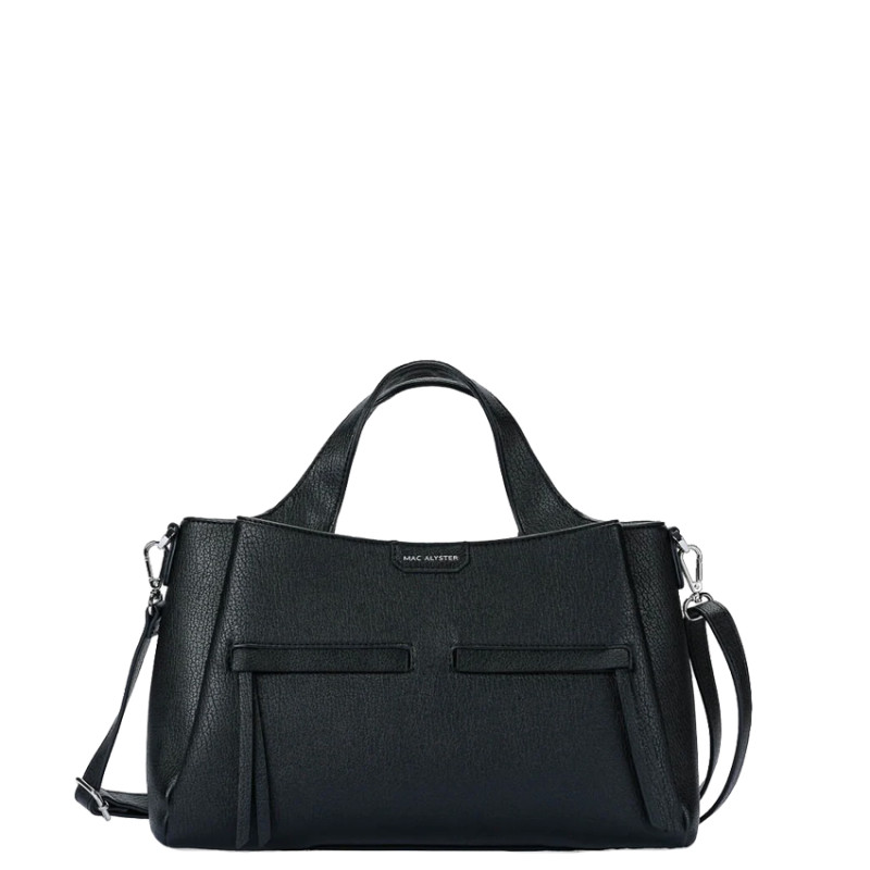 Mac Alyster Fauve Sac Porté Main Noir