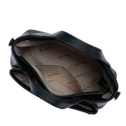 Mac Alyster Fauve Sac Porté Main Noir ouvert