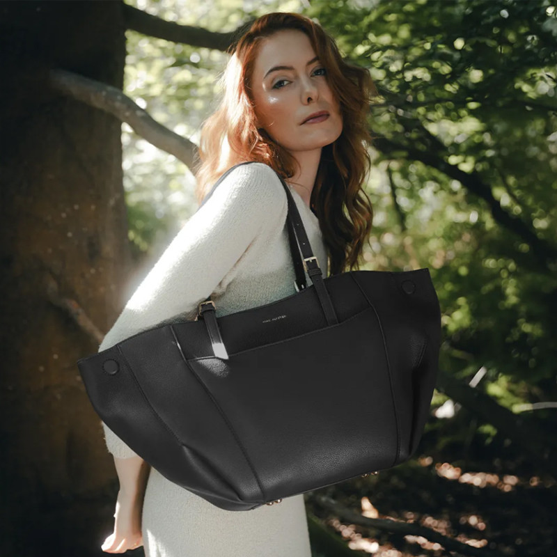 Mac Alyster Harmonia Sac Cabas Extensible & Porte-clés Noir