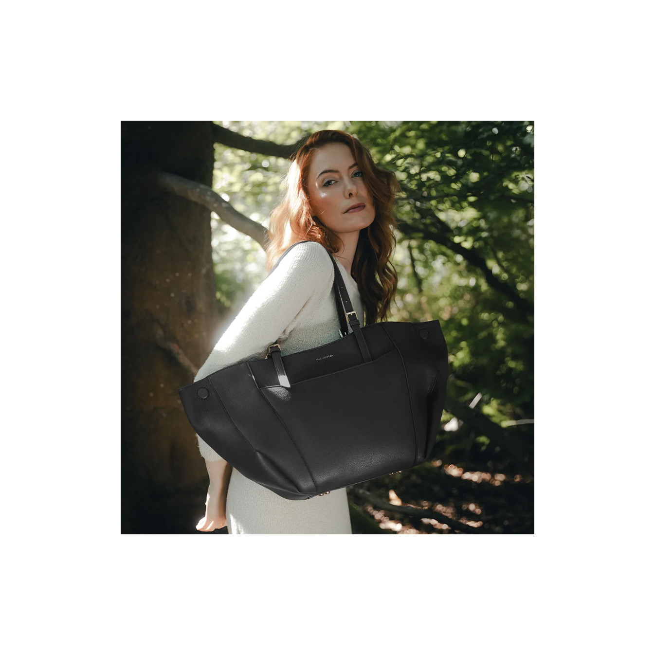 Mac Alyster Harmonia Sac Cabas Extensible & Porte-clés Noir