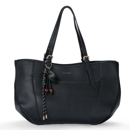 Mac Alyster Harmonia Sac Cabas Extensible & Porte-clés Noir face