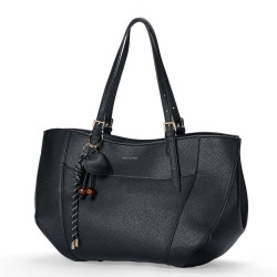 Mac Alyster Harmonia Sac Cabas Extensible & Porte-clés Noir côté