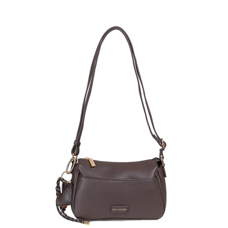 Mac Alyster Harmonia Sac Porté Travers & Porte-clés Chocolat