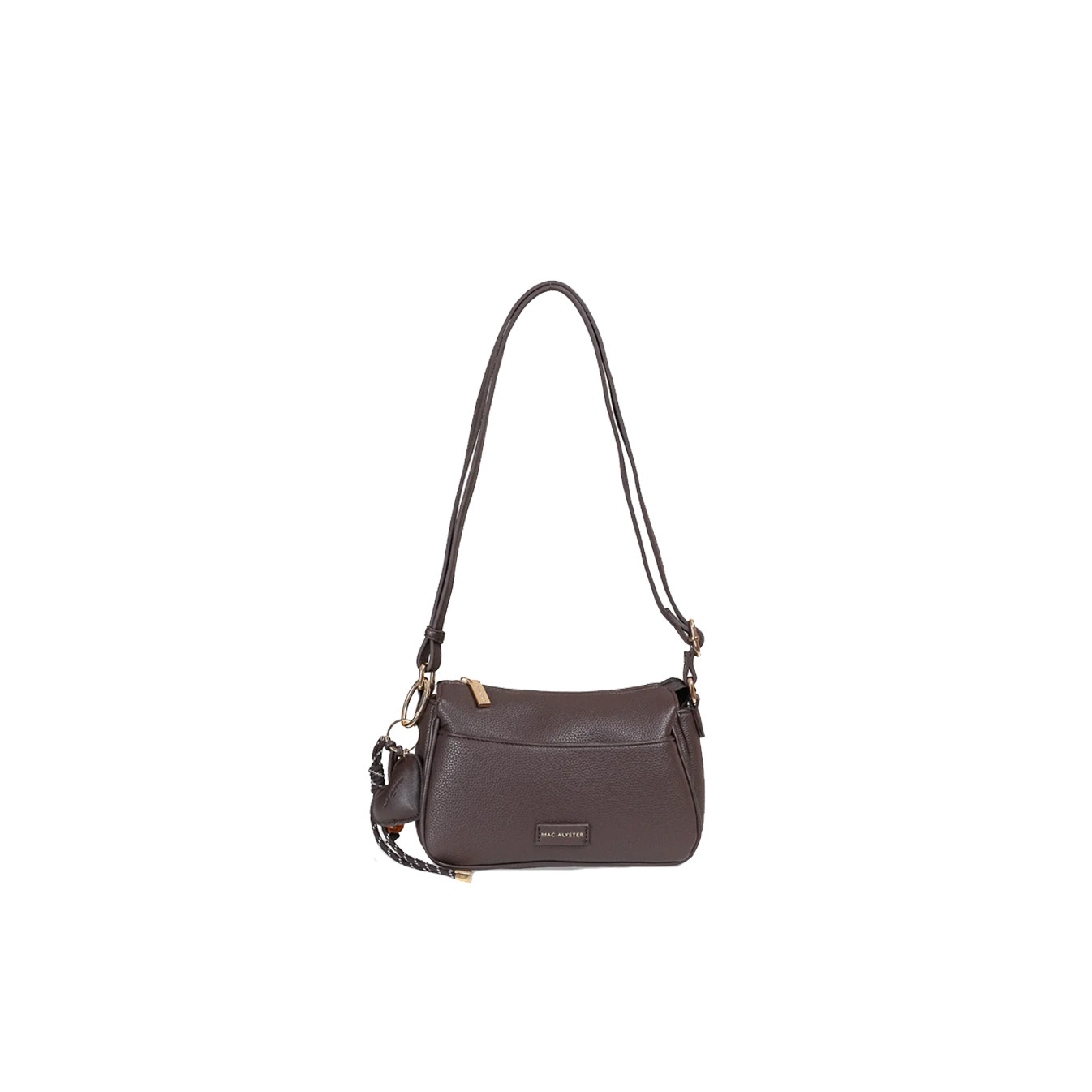 Mac Alyster Harmonia Sac Porté Travers & Porte-clés Chocolat