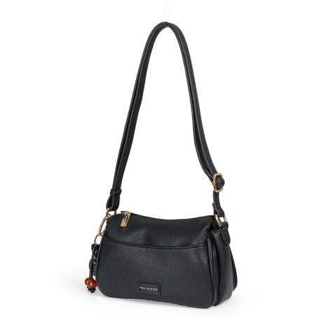 Mac Alyster Harmonia Sac Porté Travers & Porte-clés Noir
