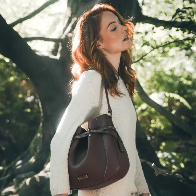 Mac Alyster Harmonia Sac Bourse & Porte-clés Chocolat