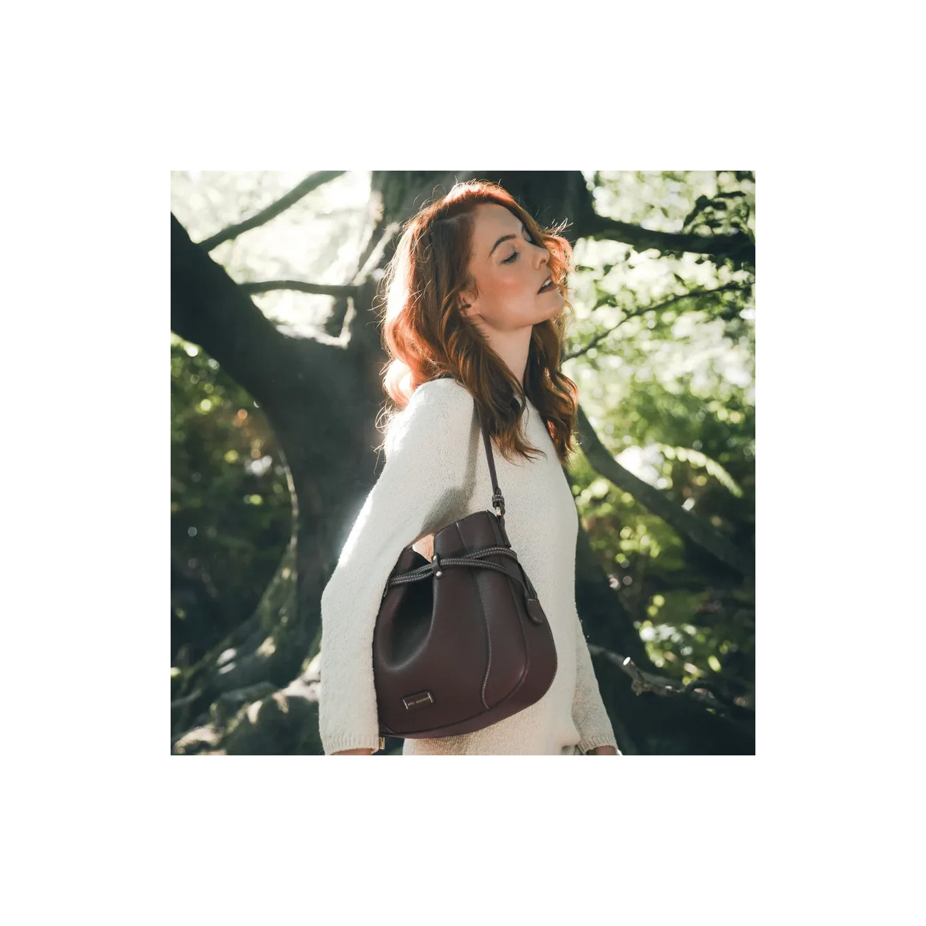 Mac Alyster Harmonia Sac Bourse & Porte-clés Chocolat
