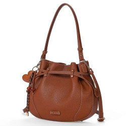 Mac Alyster Harmonia Sac Bourse & Porte-clés Cognac