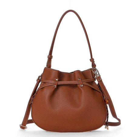 Mac Alyster Harmonia Sac Bourse & Porte-clés Cognac