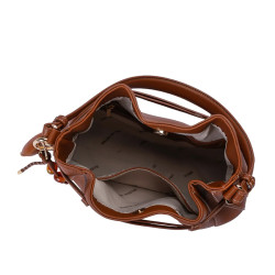Mac Alyster Harmonia Sac Bourse & Porte-clés Cognac