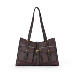 Mac Alyster Urbany Sac Shopping & Ses Poches Chocolat