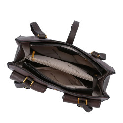 Mac Alyster Urbany Sac Shopping & Ses Poches Chocolat