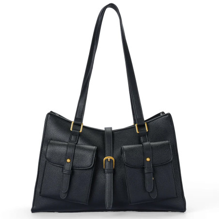 Mac Alyster Urbany Sac Shopping & Ses Poches Noir