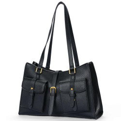 Mac Alyster Urbany Sac Shopping & Ses Poches Noir