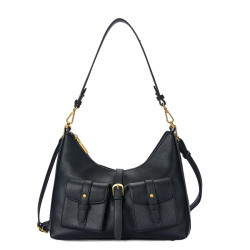Mac Alyster Urbany Grand Sac Besace & Ses Poches Noir
