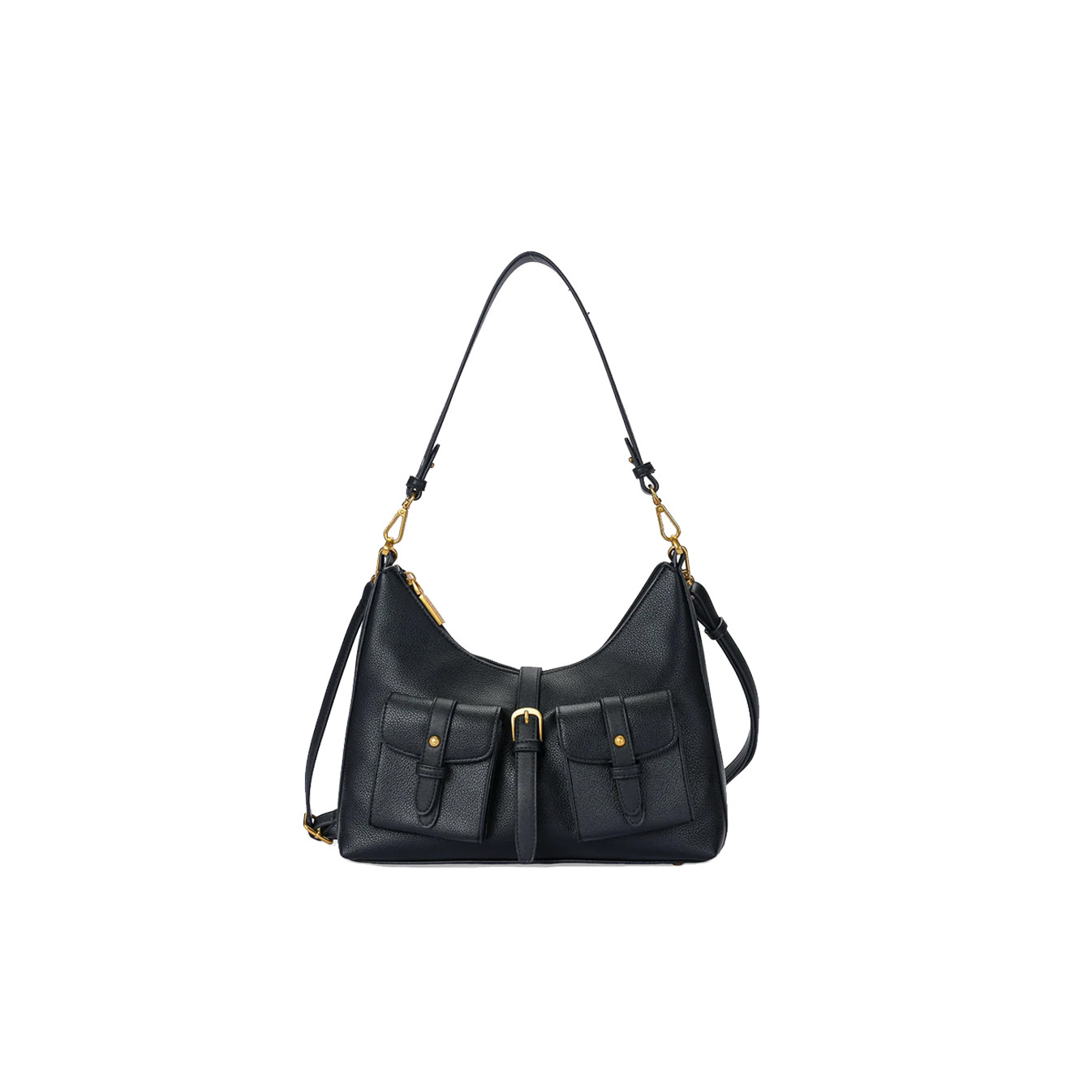 Mac Alyster Urbany Grand Sac Besace & Ses Poches Noir