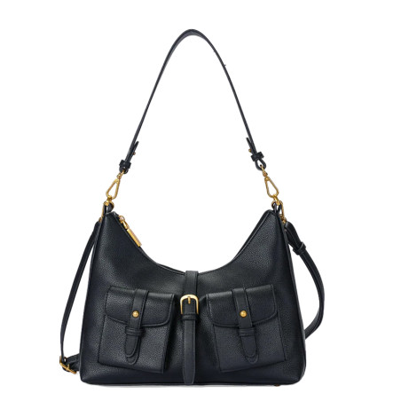 Mac Alyster Urbany Grand Sac Besace & Ses Poches Noir