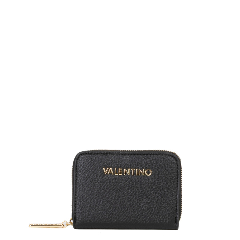 Valentino Maury Portefeuille Zippé Nero