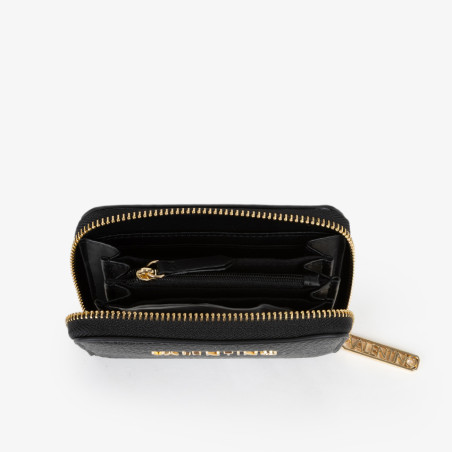 Valentino Maury Portefeuille Zippé Nero