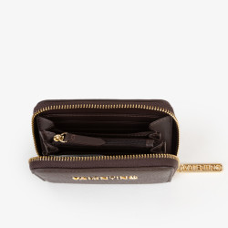 Valentino Maury Portefeuille Zippé Café