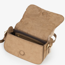 Valentino Iceland Sac Trotteur En Fausse Fourrure Beige