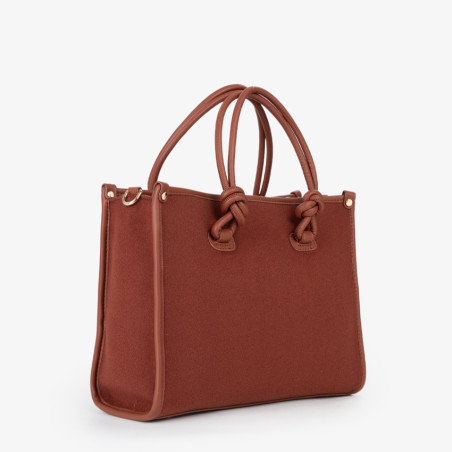Valentino Winter Aella Sac Porté Main Mattone dos