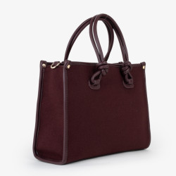 Valentino Winter Aella Sac Porté Main Bordeaux