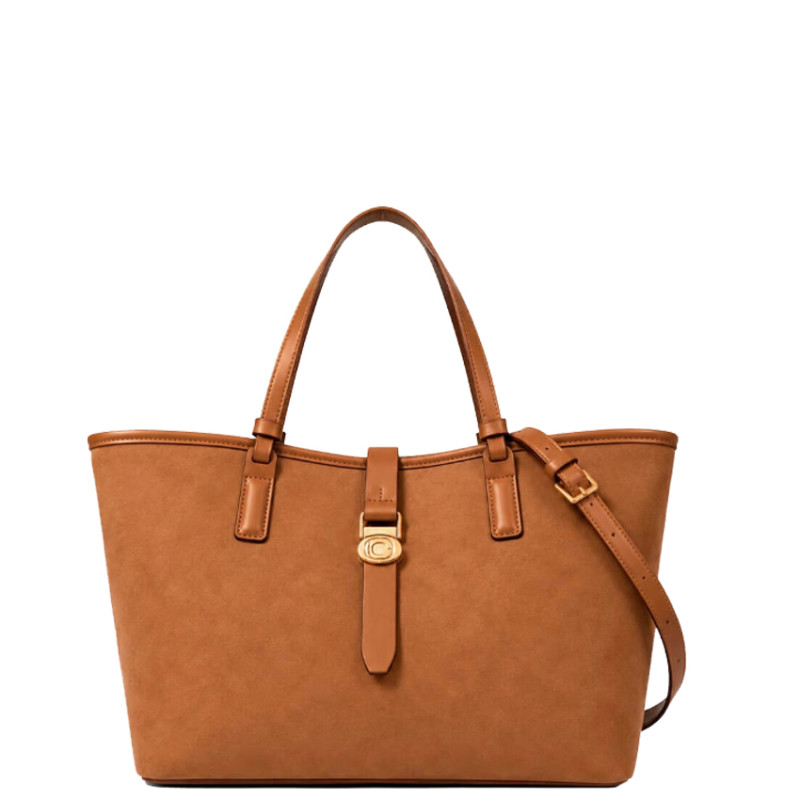 Chabrand By Chabrand Maya Grand Sac Shopping Effet Nubuck 13725 Camel